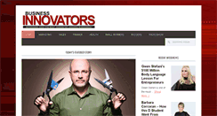 Desktop Screenshot of businessinnovatorsmagazine.com