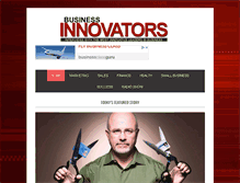 Tablet Screenshot of businessinnovatorsmagazine.com